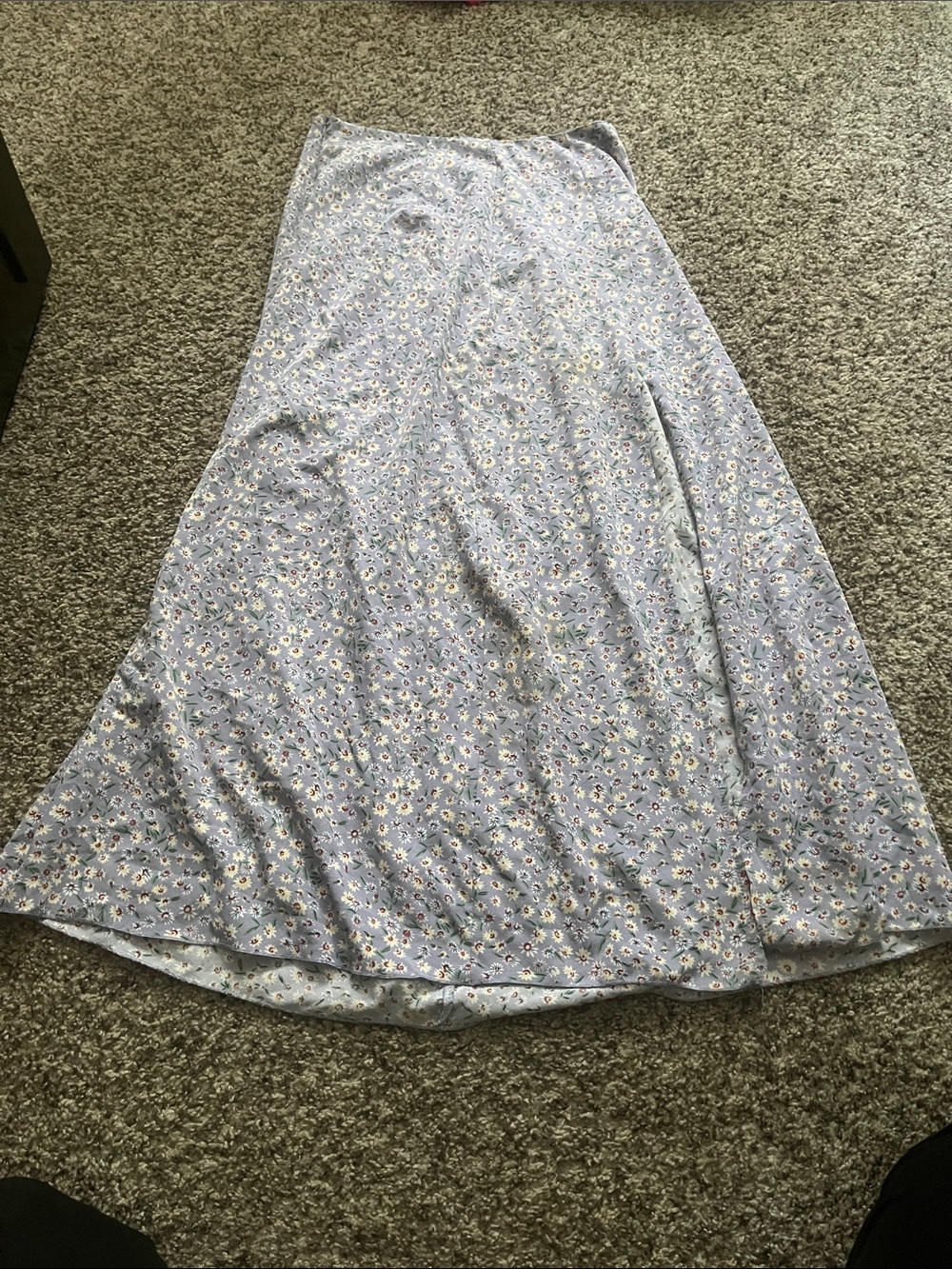 SHEIN lavender Ditsy Floral Maxi Skirt 🪻